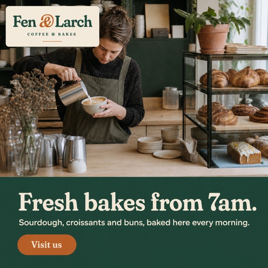 Example ad 1 of ten, made from a shop's own website